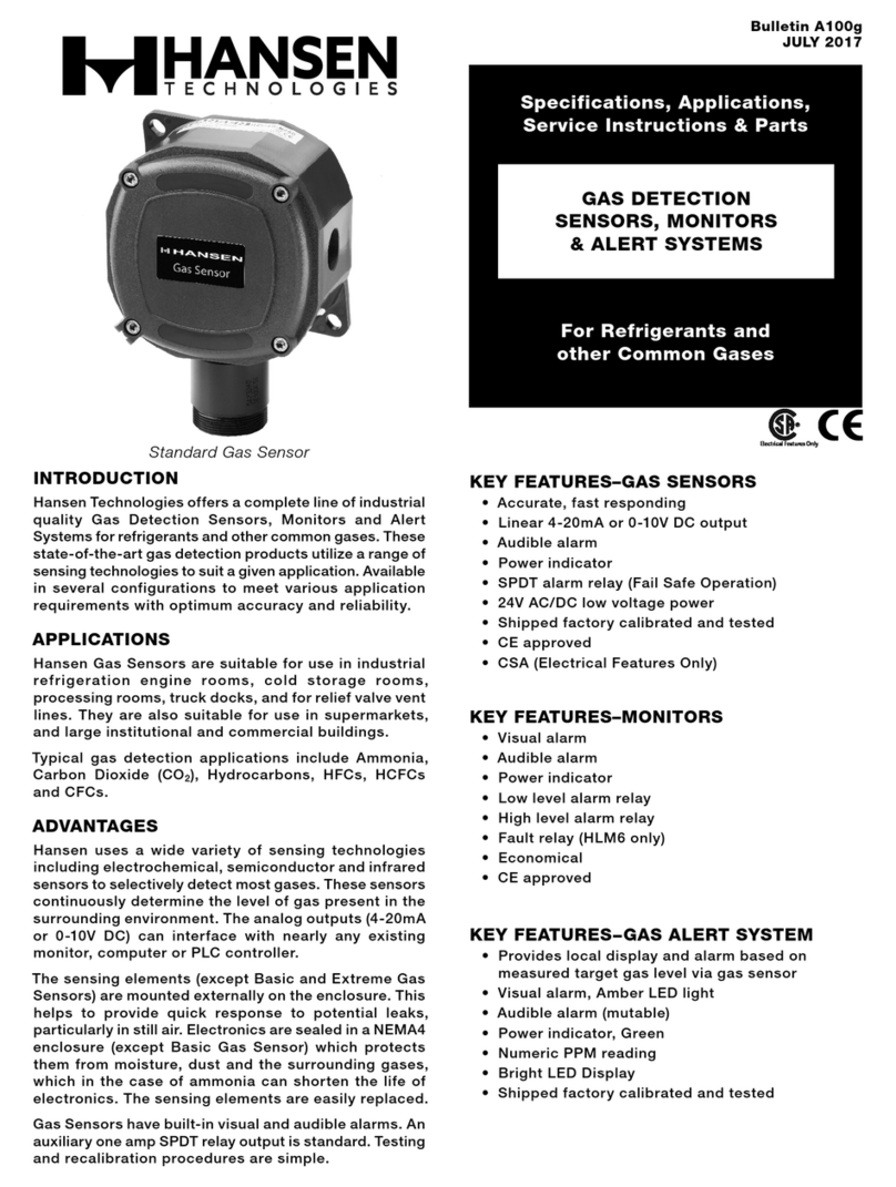 Hansen Technologies HSC4H-N10K Operating instructions