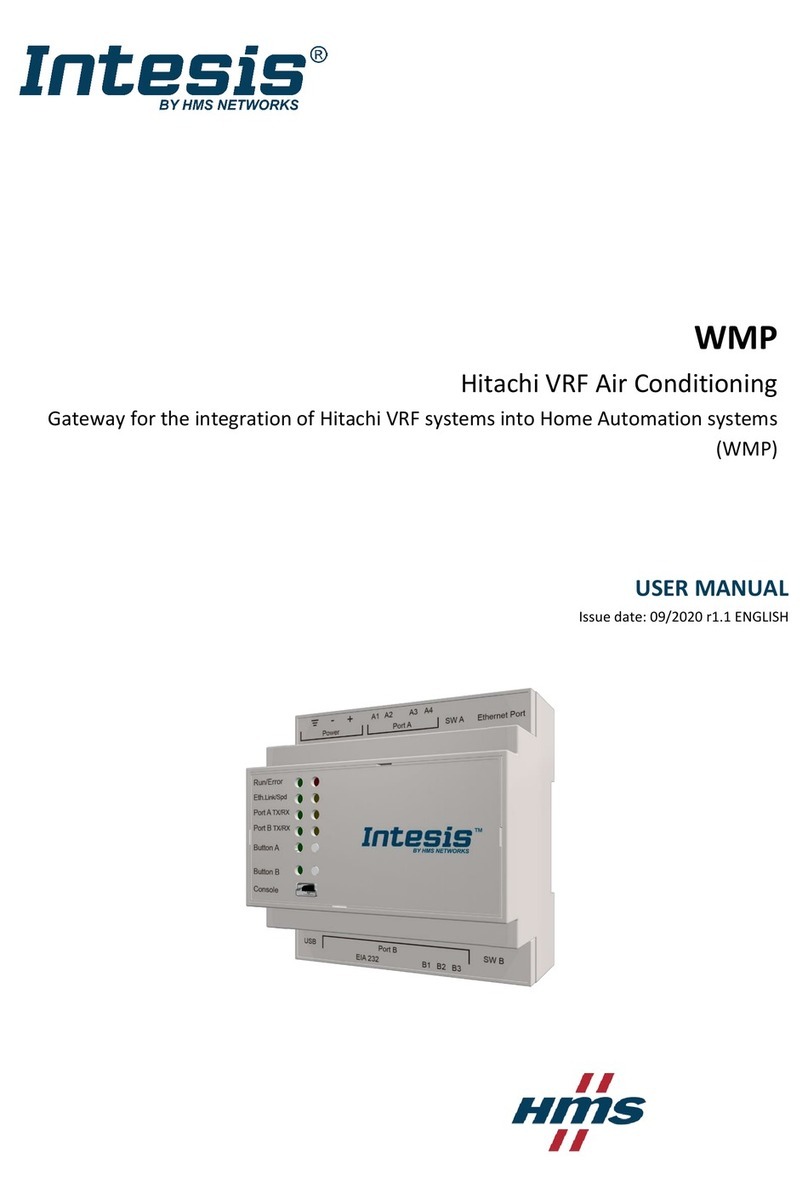 HMS Intesis WMP User manual HMS Intesis WMP User manual