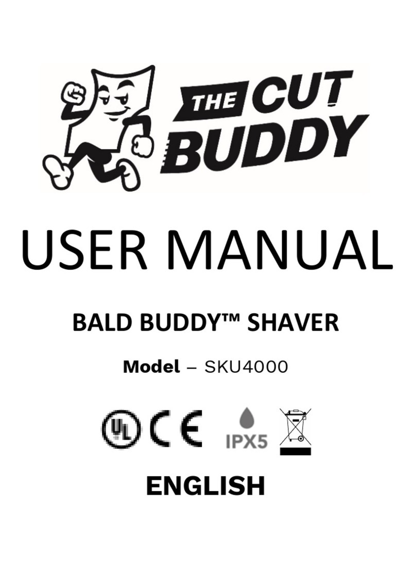 The Cut Buddy BALD BUDDY 4000 user manual