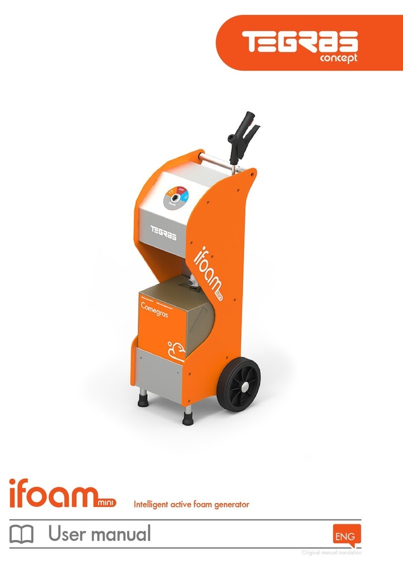 TEGRAS Concept iFoam Mini user manual