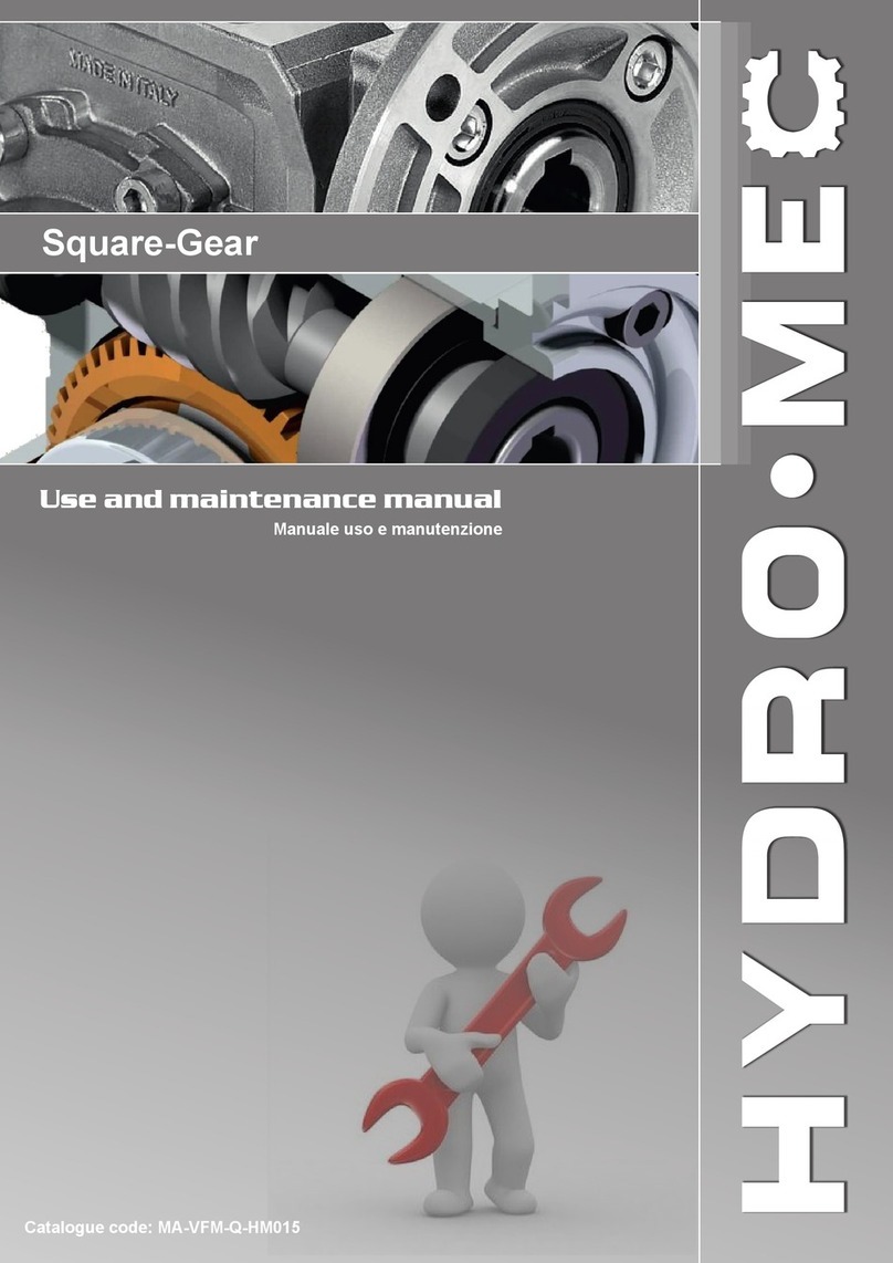 HYDRO-MEC Q30 Use and maintenance manual