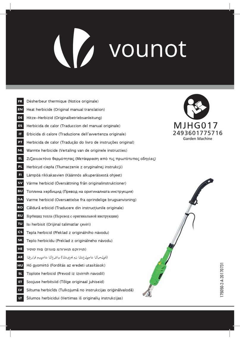 VOUNOT MJHG017 Original manual translation
