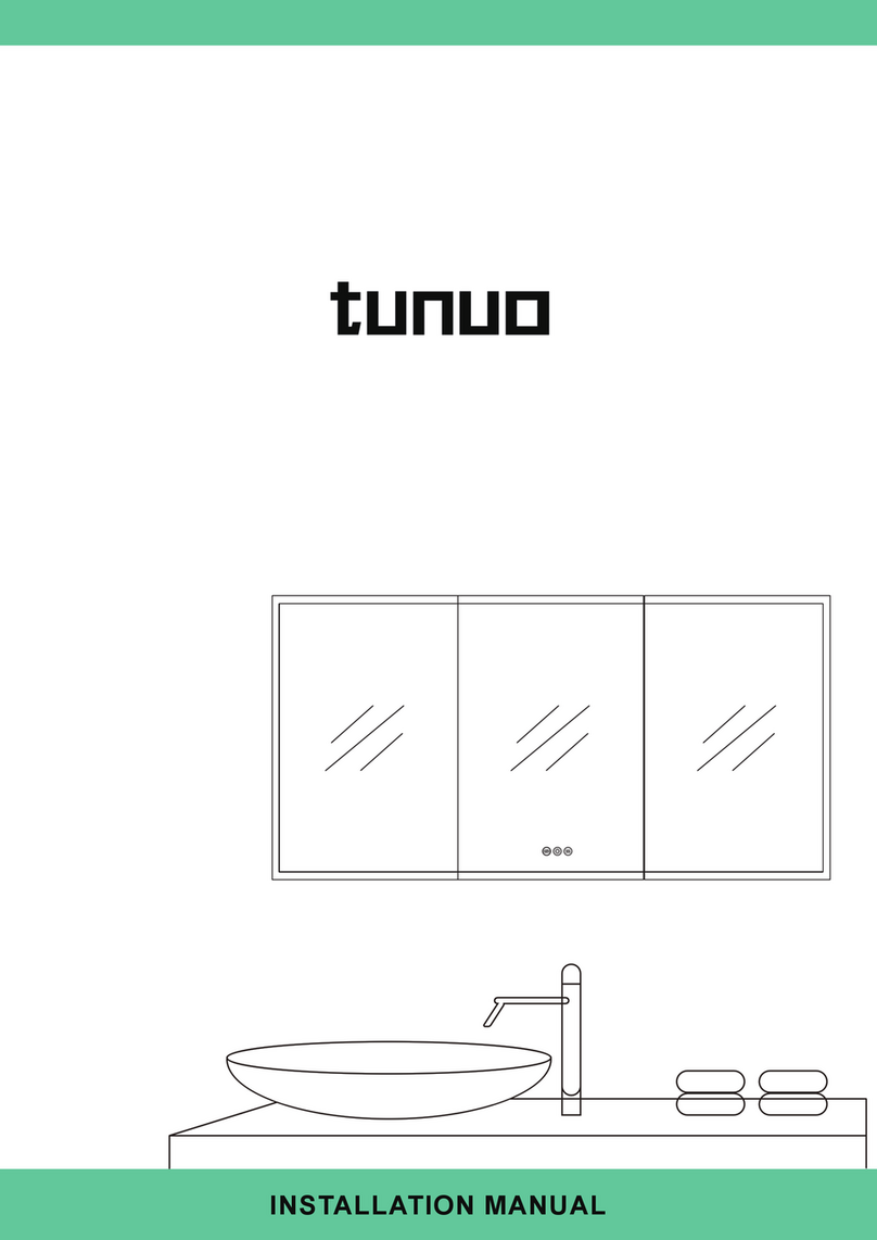 tunuo TH21-1 installation manual