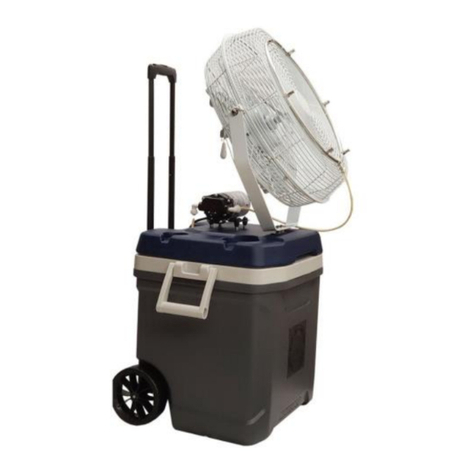 MistCooling COOLER-MAX MC32060 quick start guide