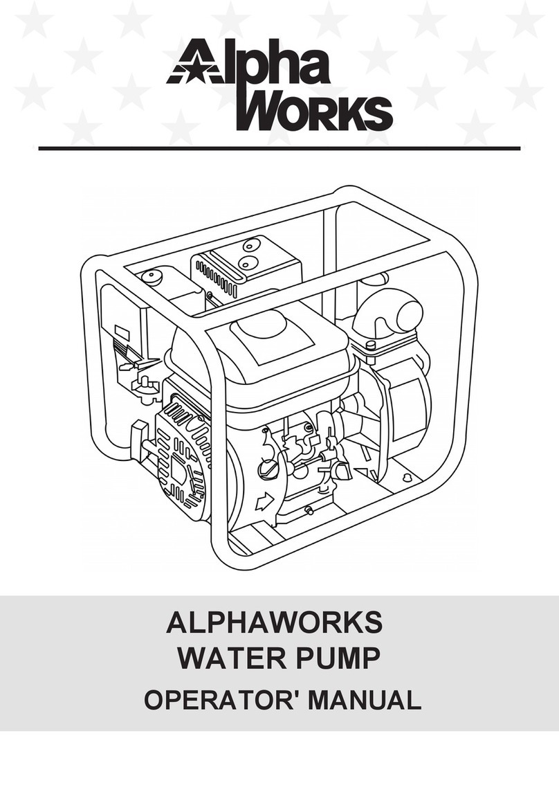 ALPHA WORKS HPT50 Operator's manual
