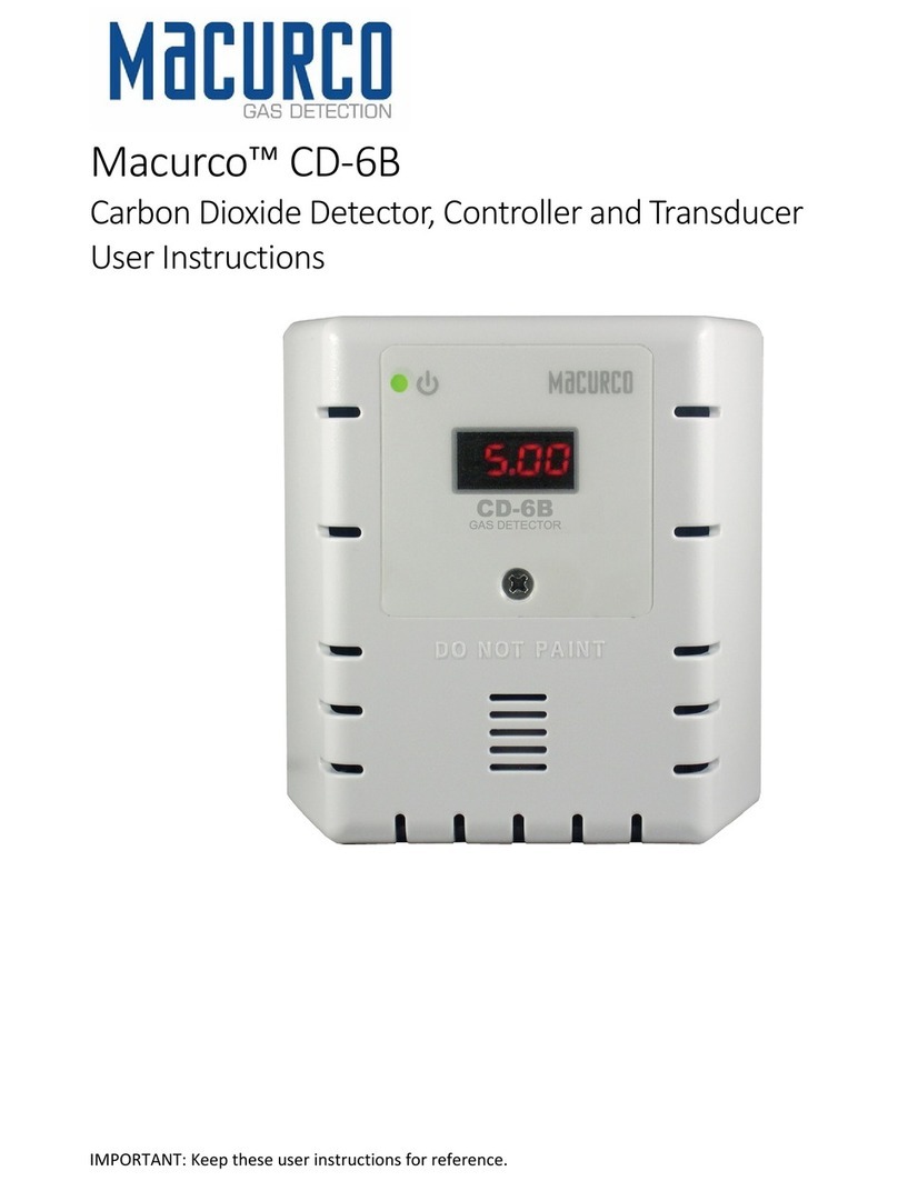 Macurco CD-6B User instructions