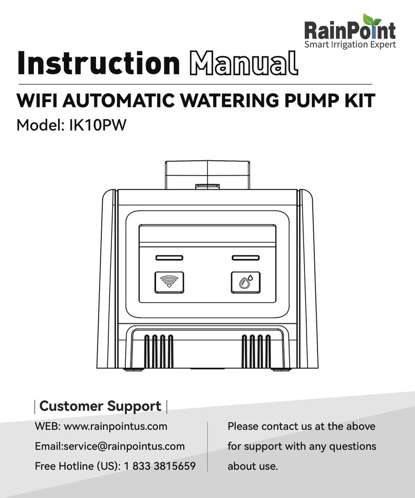 RainPoint IK10PW instruction manual