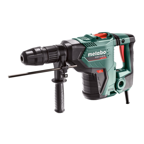 Metabo KHEV Series Original instructions