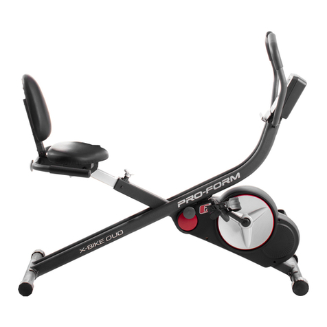 Pro-Form X-Bike Duo User manual