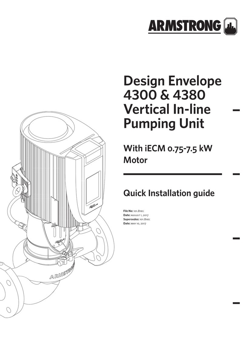 Armstrong Design Envelope 4300 Quick installation guide