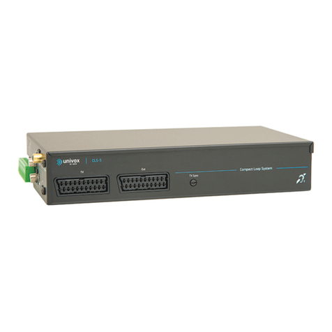 Edin Univox CLS-5 installation guide