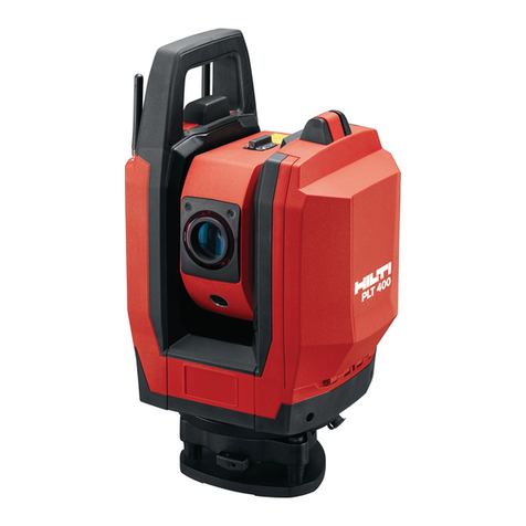 Hilti PLT 400 User manual