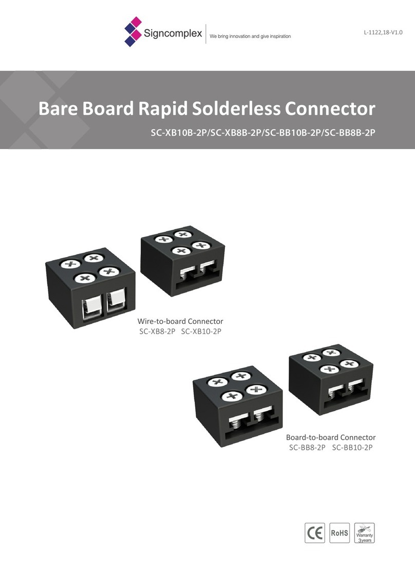 Signcomplex SC-XB10B-2P quick start guide