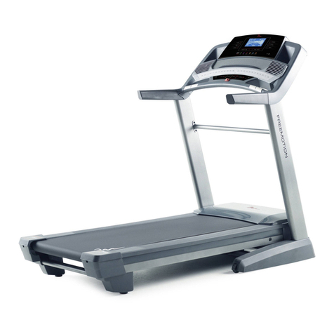 ICON Health & Fitness Freemotion Interactive 850 user manual