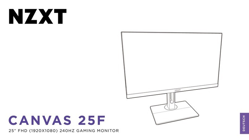 NZXT Canvas 25F User manual