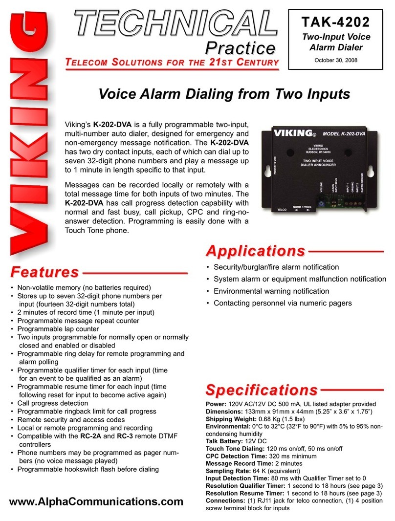 Viking TAK-4202 Instructions for use