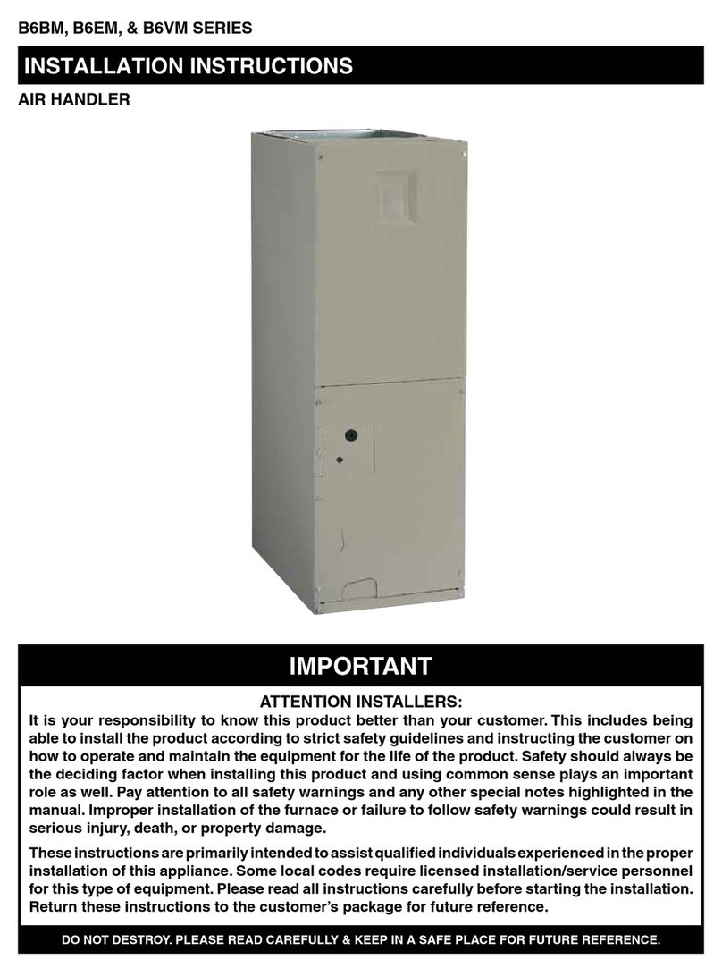 Nortek B6EM Series User manual