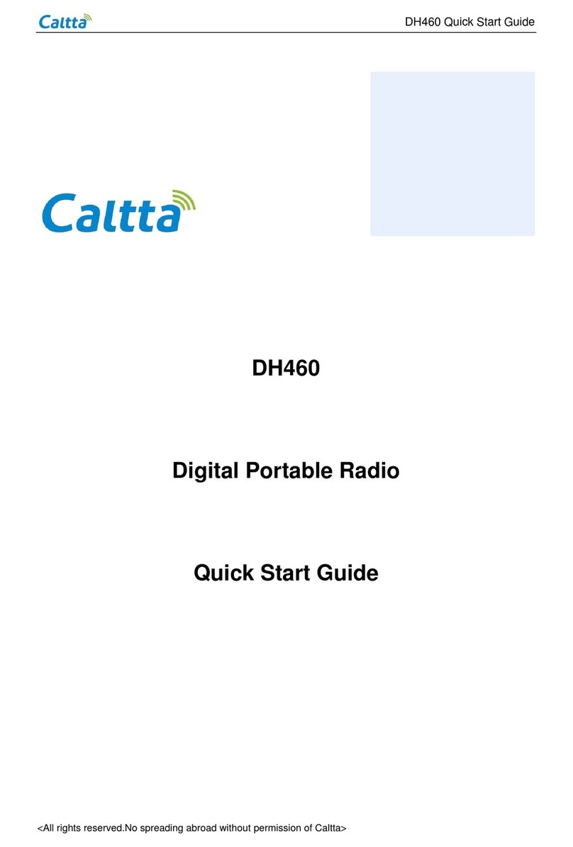 Caltta DH460 quick start guide