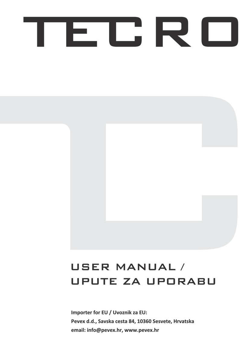 TECro PVCM-T2012TB user manual