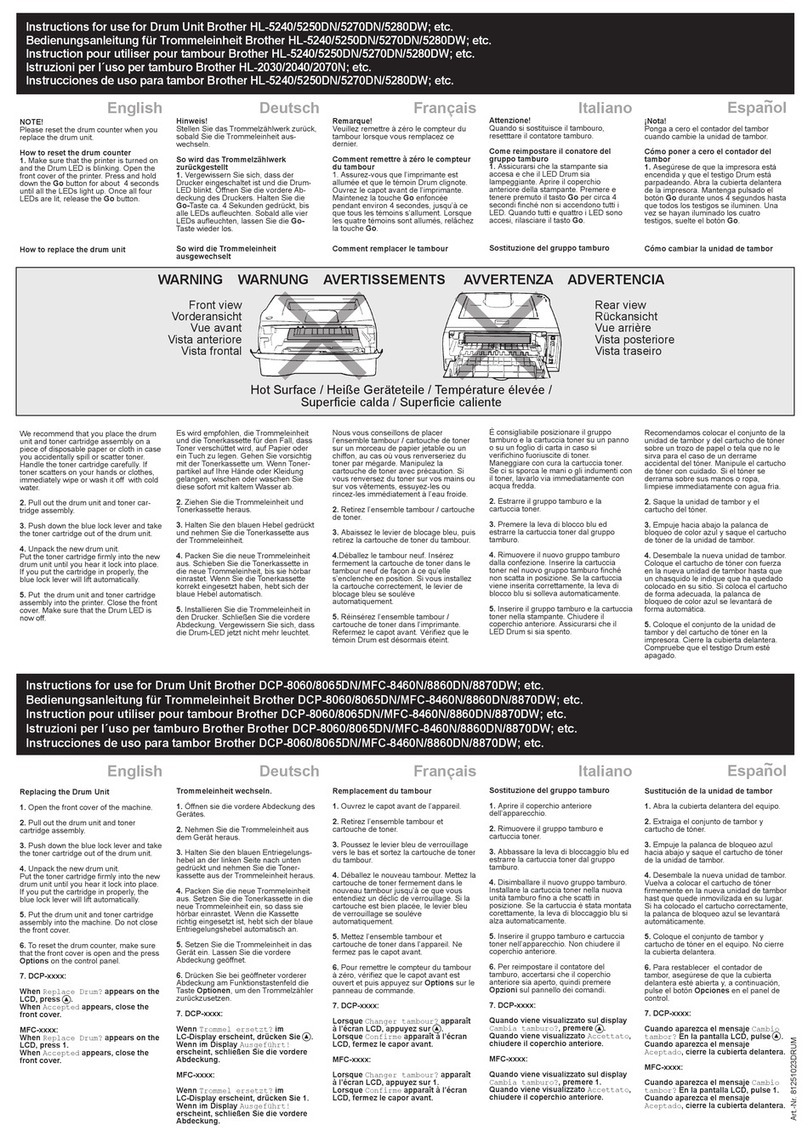 KMP B-DR15 Instructions for use
