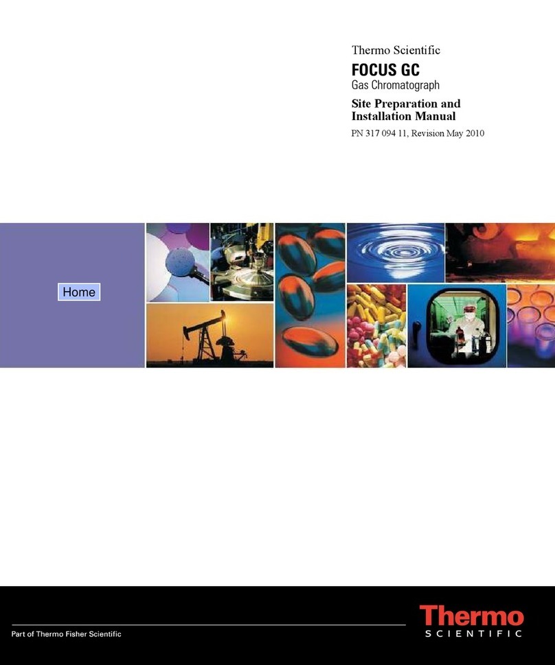 Thermo Scientific FOCUS GC Operating instructions