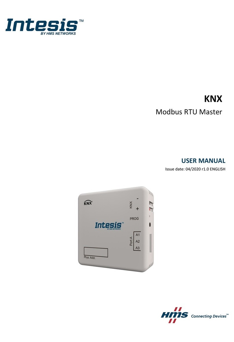 HMS Networks Intesis KNX User manual
