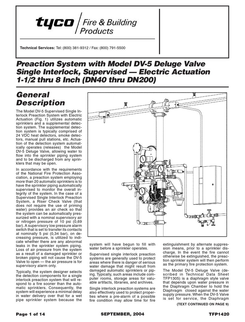Tyco DV-5 User manual