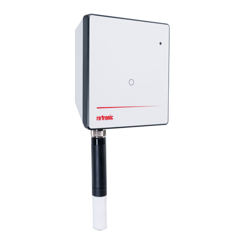 Rotronic RMS-LOG-L Short instruction manual