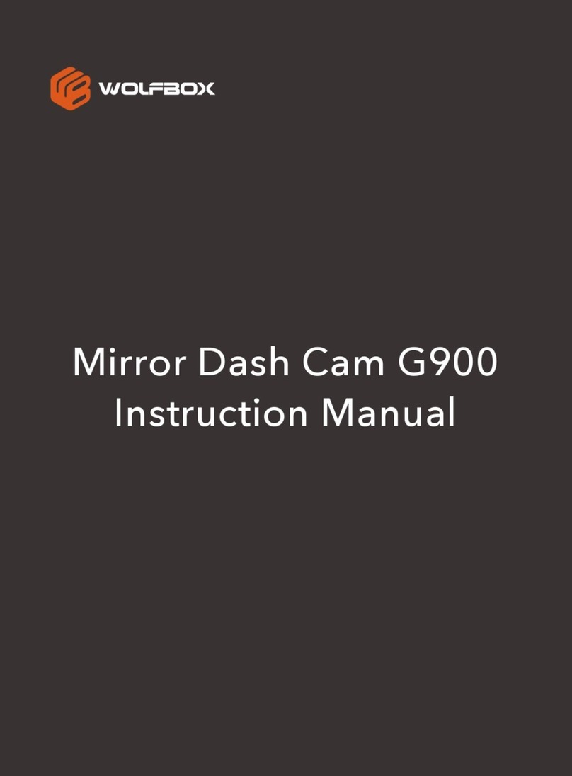 Wolfbox G900 User manual Wolfbox G900 User manual
