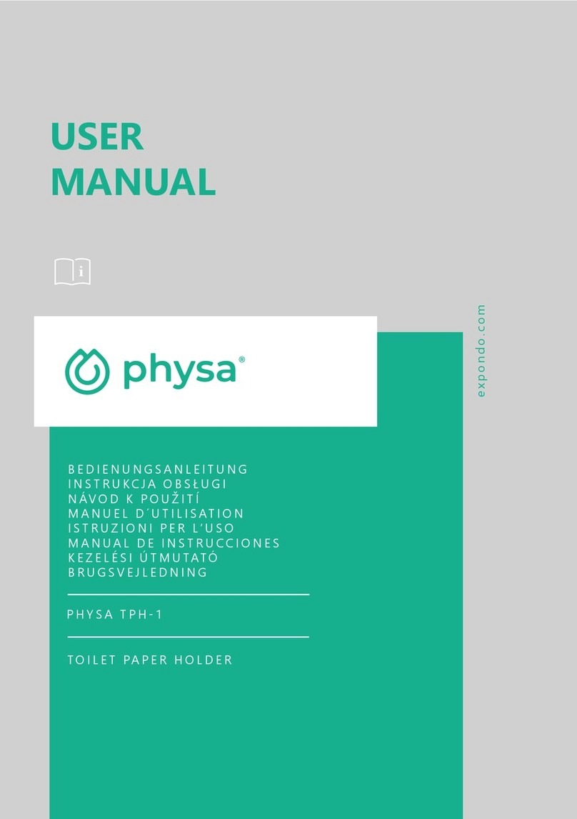 physa TPH-1 user manual