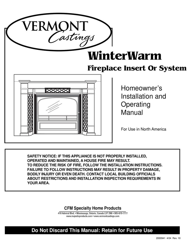 Vermont Castings WinterWarm Mounting instructions