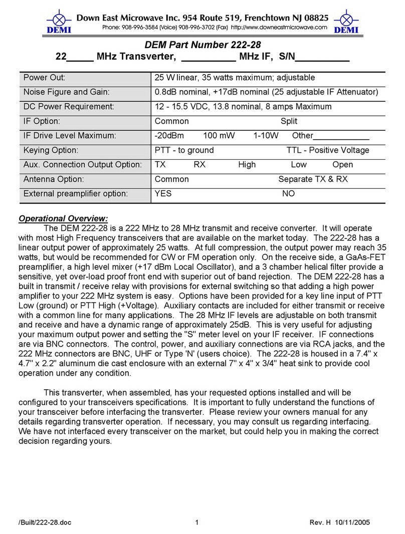 demi 222-28 manual