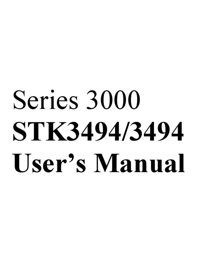 Decision Data 3000 Series user manual