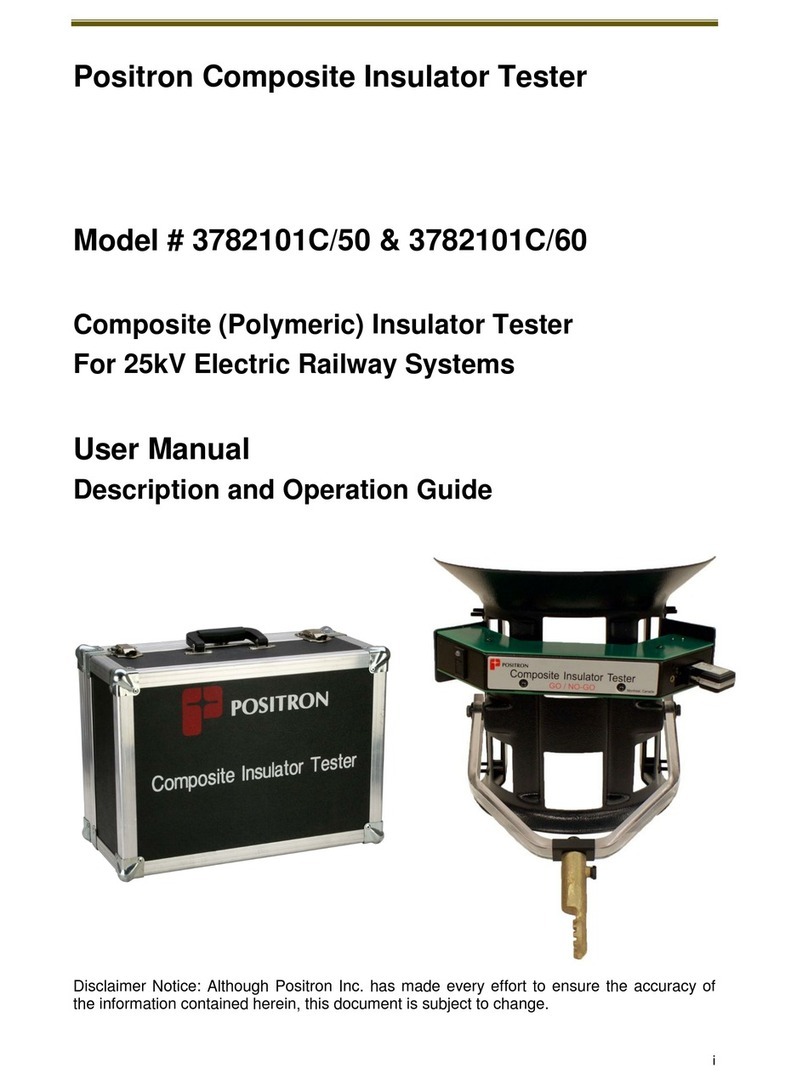 Positron 3782101C/50 user manual