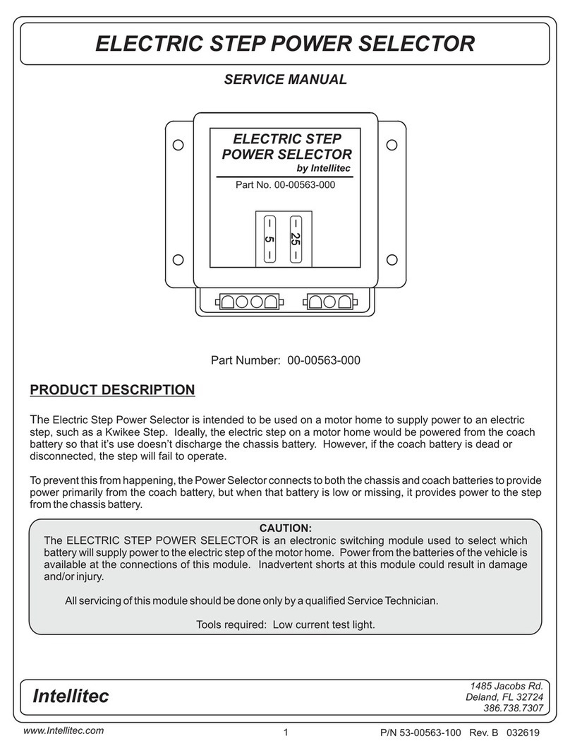 Intellitec 00-00563-000 Service manual