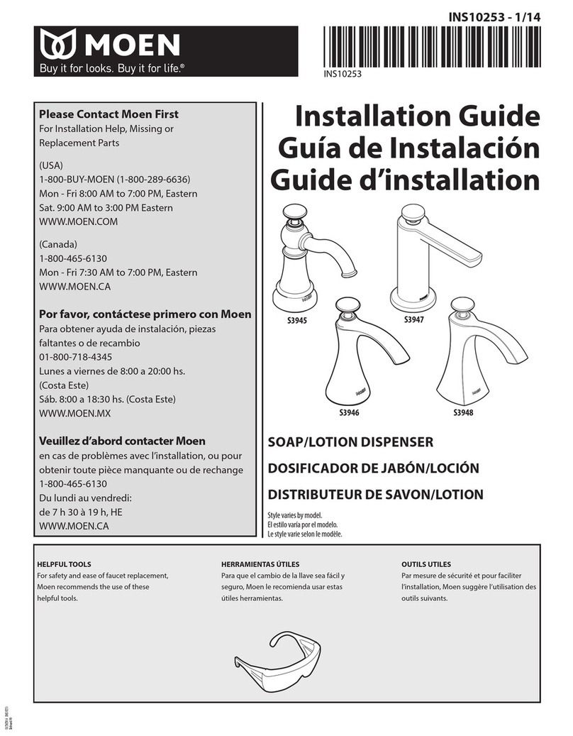 Moen S3946 installation guide