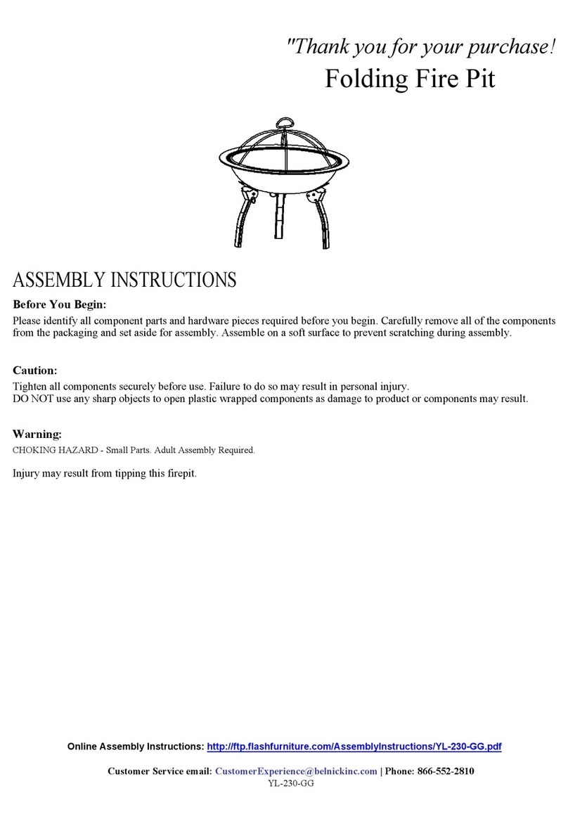 Flash Furniture YL-230-GG Assembly instructions Flash Furniture YL-230-GG Assembly instructions
