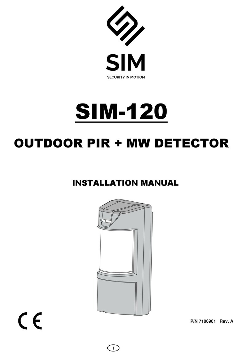 SIM SIM-120 installation manual