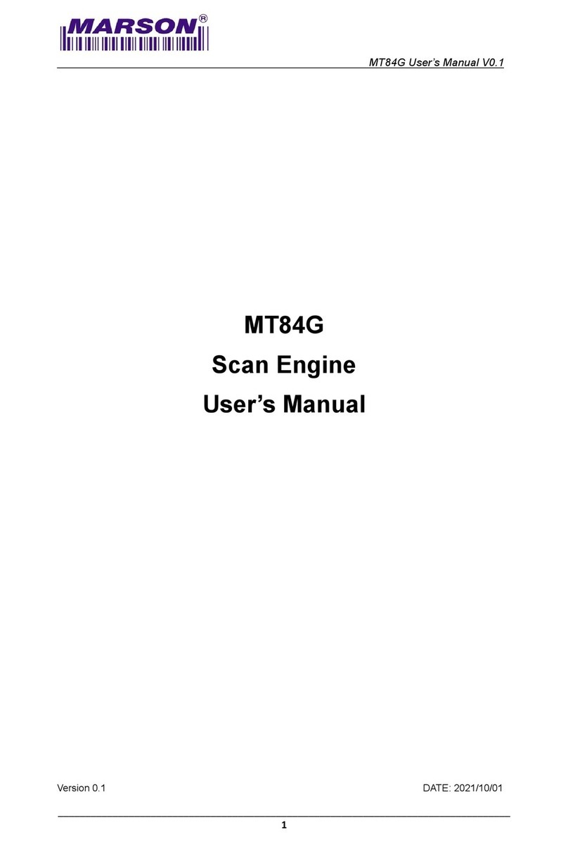 Marson MT84G User manual