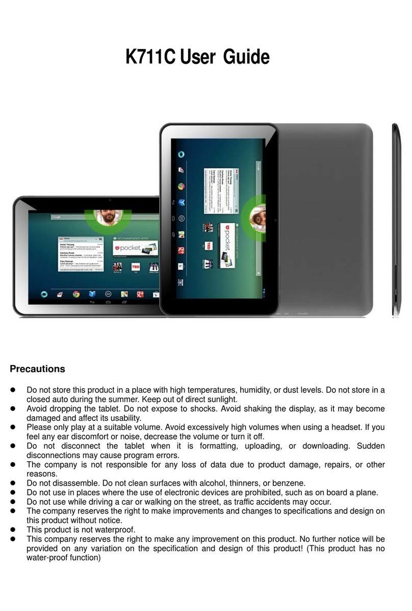 i-Life K711C User manual