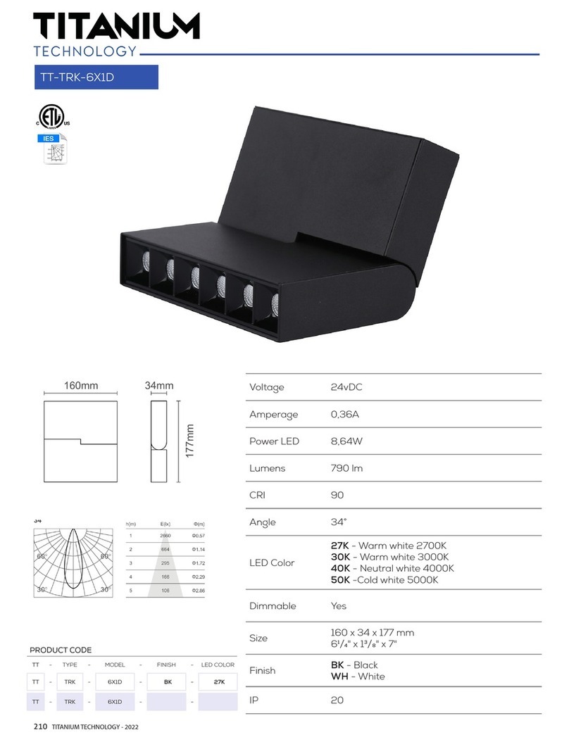 Titanium TT-TRK-6X1D User manual