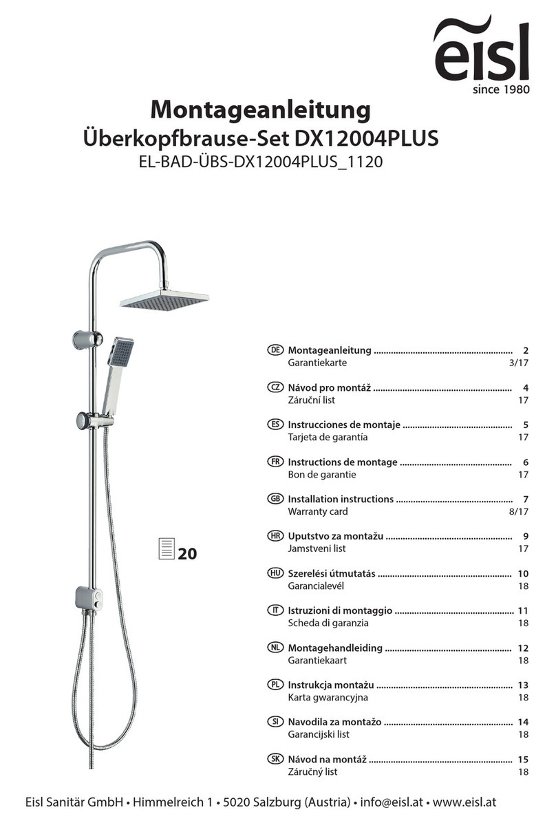eisl DX12004PLUS installation instructions
