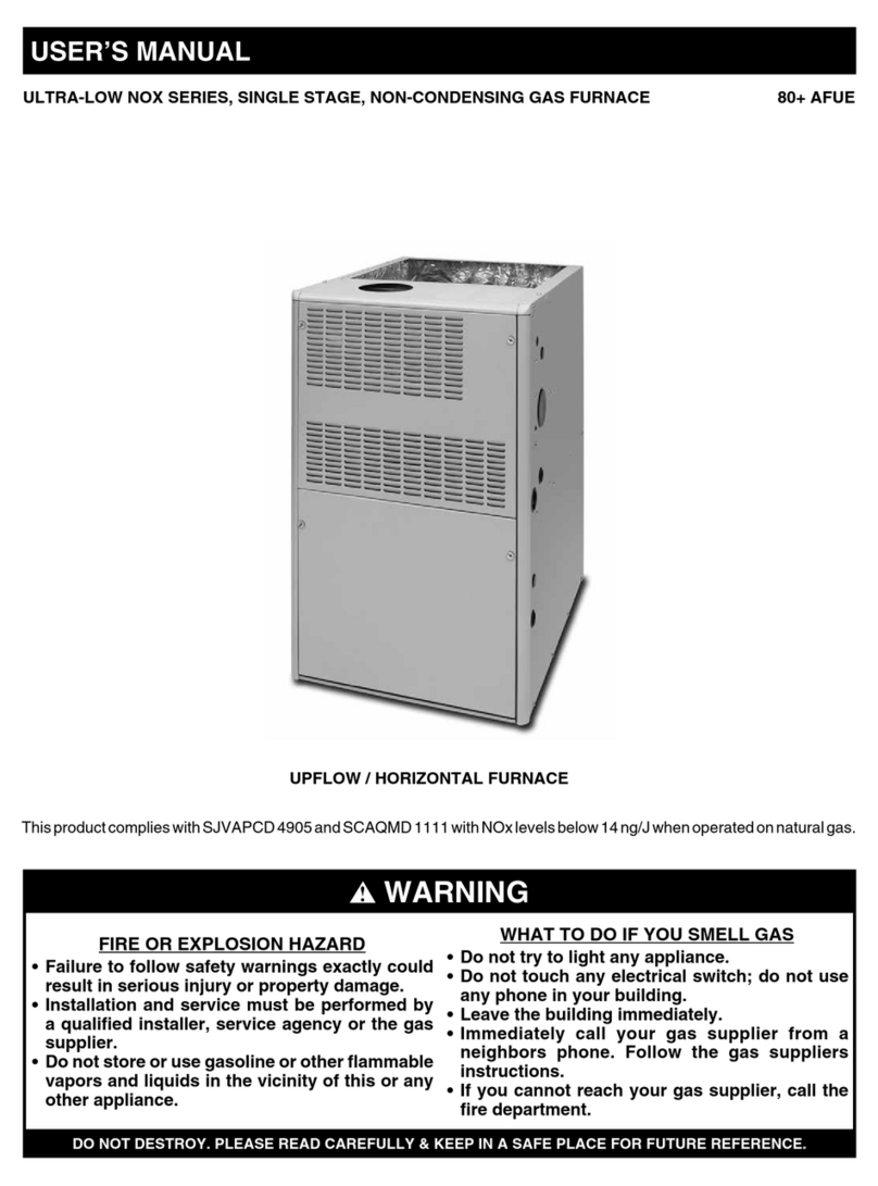 Nortek NOX Series user manual