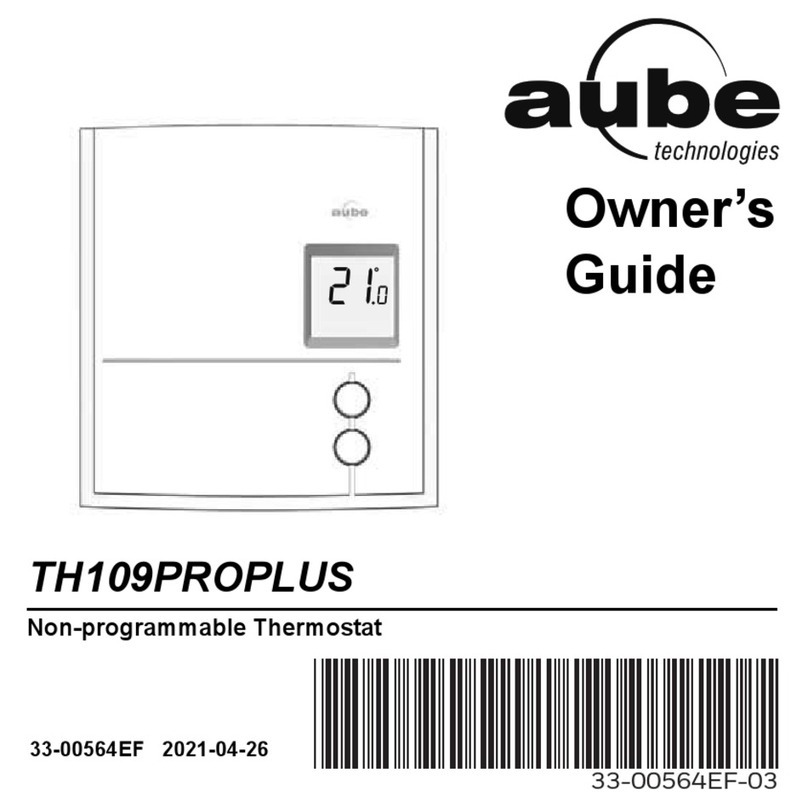 Aube Technologies TH109PROPLUS User manual
