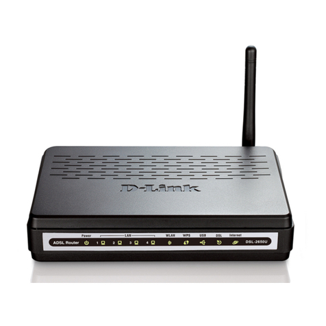 D-Link DSL-2650NRU User manual