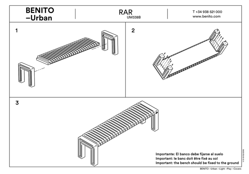 BENITO Urban RAR UM338B User manual