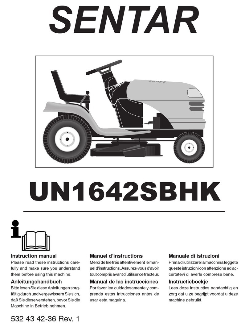 Sentar UN1642SBHK instruction manual