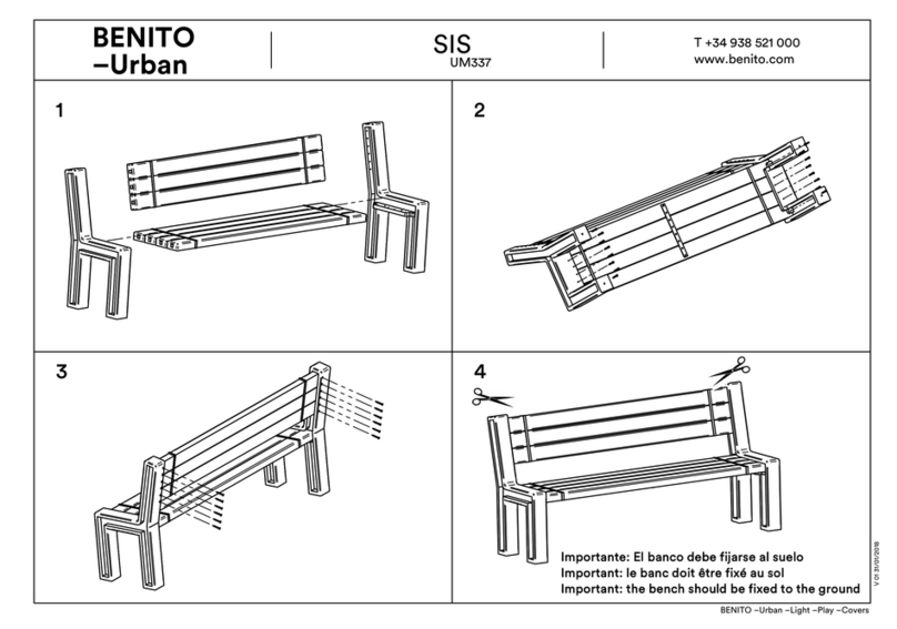 BENITO Urban SIS UM337 quick start guide
