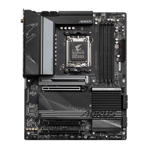 Gigabyte X670 AORUS ELITE AX User manual