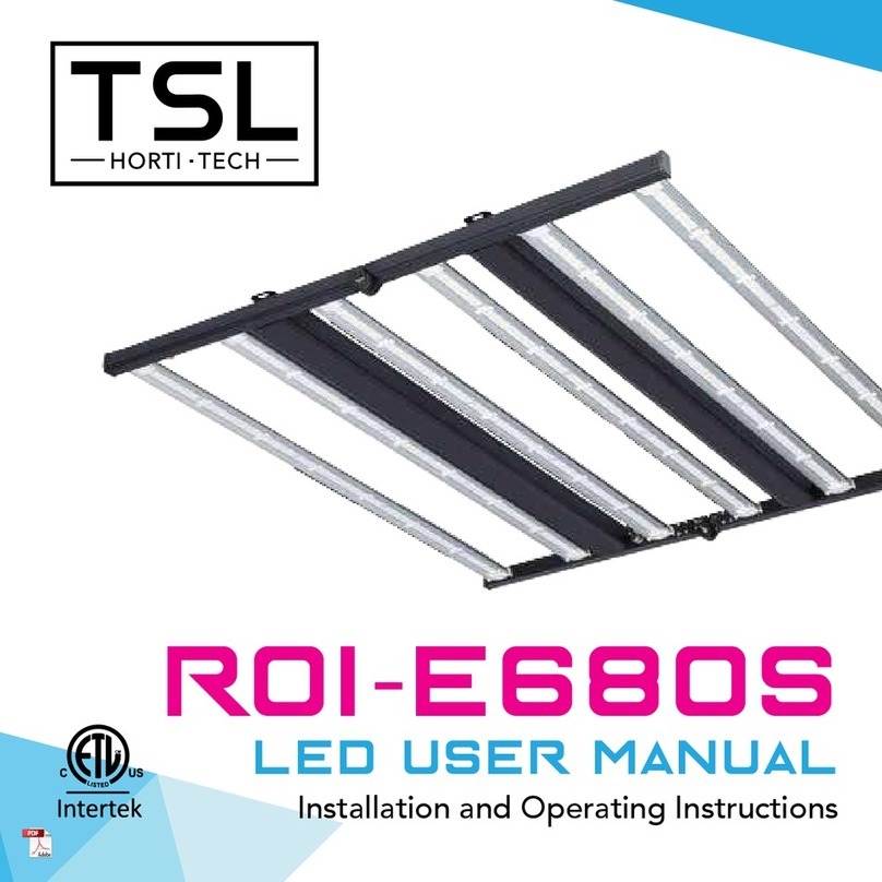 TSL Horti Tech ROI-E680S User manual